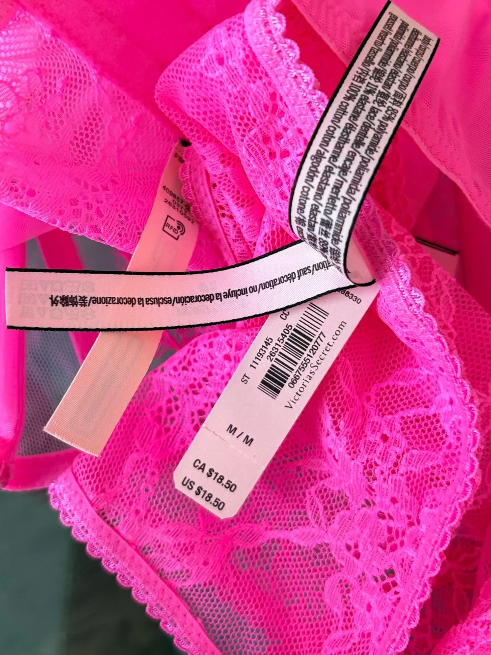 Victoria's Secret Lace Corset Bra & Bikini Set